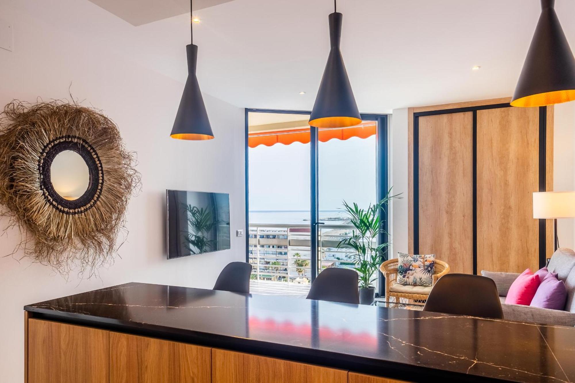 Fabuloso apartamento con increíbles vistas al mar Torremolinos Exterior foto